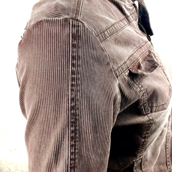 SALT & PEPPER Brown Micro-Corduroy Jacket, Size M, EUC - Picture 9 of 11